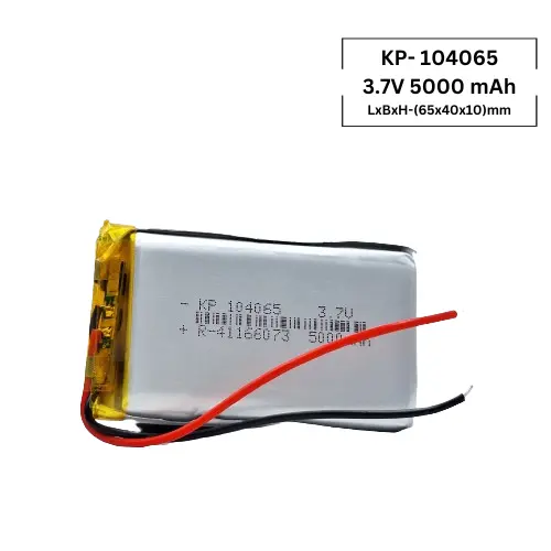 Kp: 5000Mah Lipo Battery - Single Cell 3.7 V Lithium Polymer Battery 1