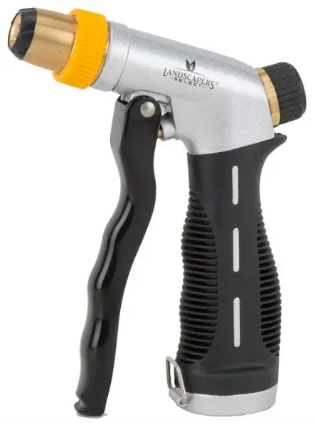 Landscapers Select Adjustable Pistol Grip Hose Nozzle Female, Metal 1