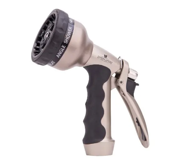 Landscapers Select Spray Nozzle Female Aluminum Silver Titanium Plated 1