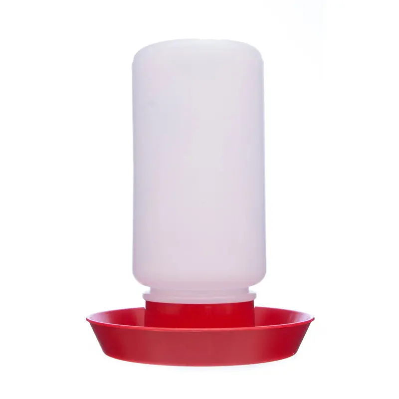 Little Giant 1 Quart Chicken Feeder & Waterer – Plastic Screw-On Jar & Base (Sold Separately) 1