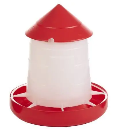 Little Giant Deluxe Hanging Feeder With Lid – 22 Lb Capacity For Poultry & Chickens 1