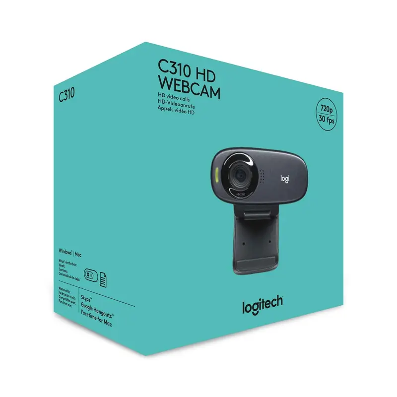 Logitech C310 Digital Hd Webcam With Mic 1