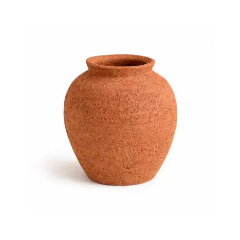 Lupo - Terracotta Vaas - L 1