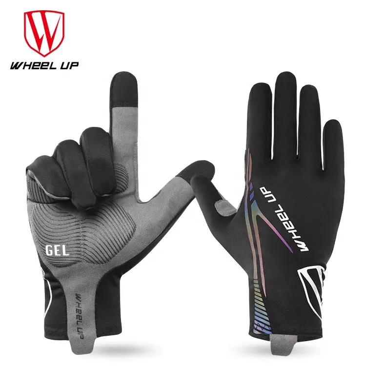 Lycra Full Fingerprint Riding Gloves Outdoor With Touch Screen - Solar Scooters 1