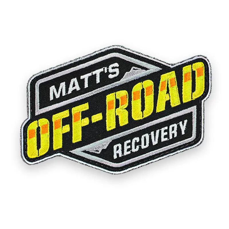 Matts Off-Road Velcro Embroidered Patch 1