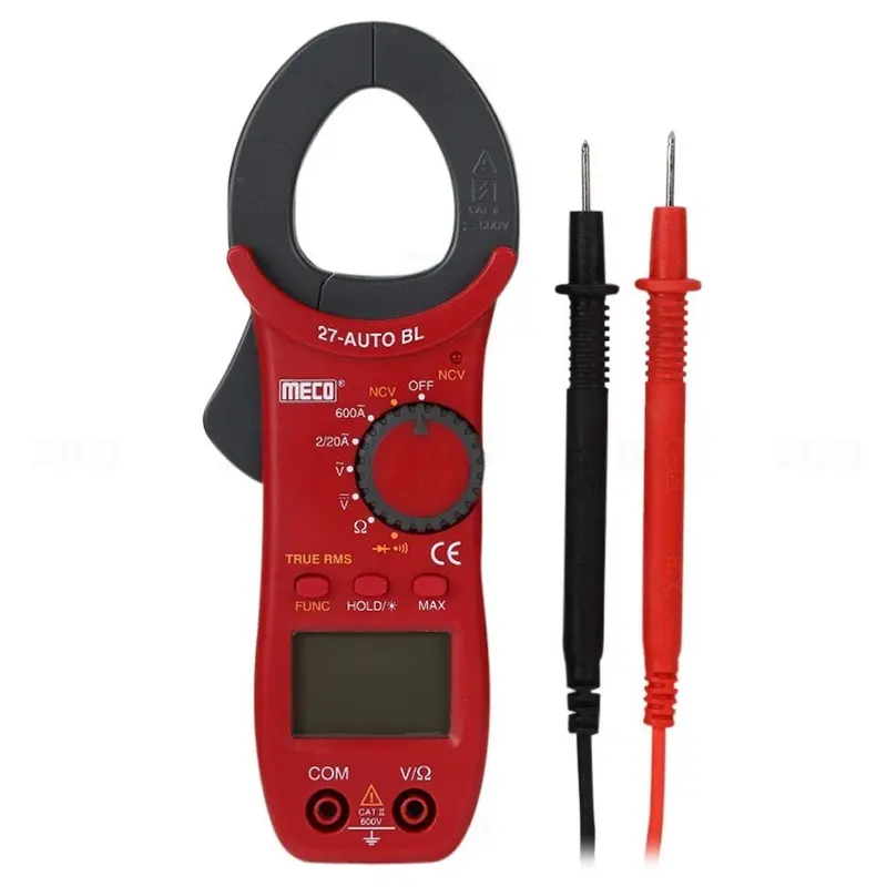 Meco 27-Auto Bl Trms Digital Ac Clamp Meter 400A 600V 1