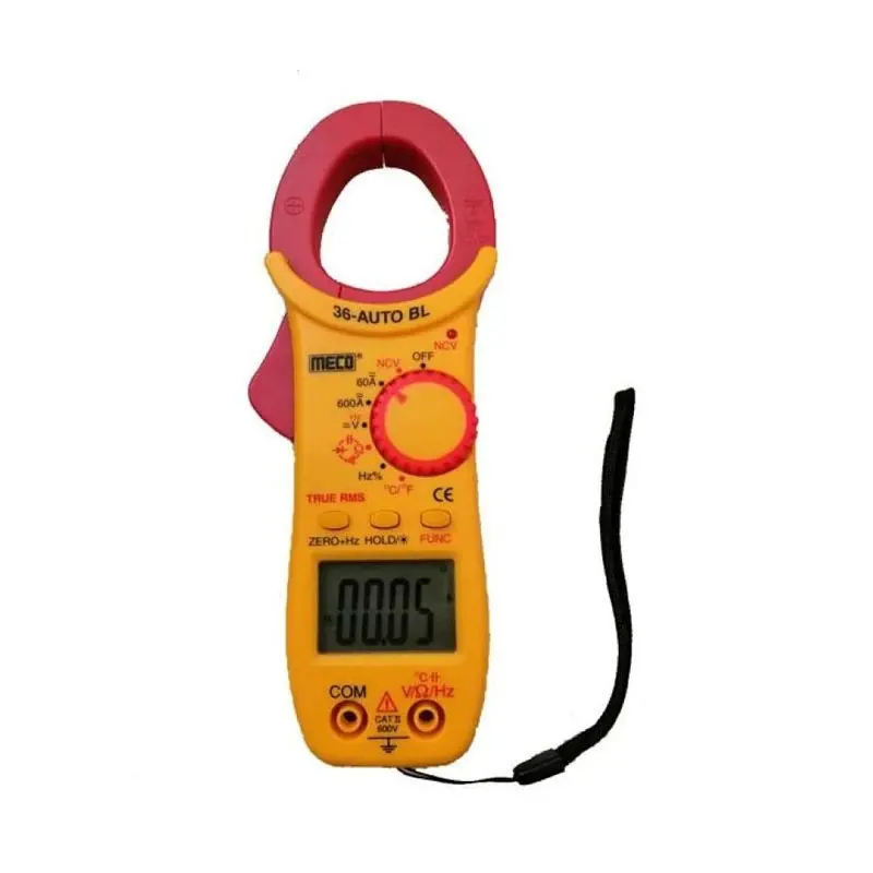 Meco 36-Auto-Bl Dc/Ac Trms Digital Clamp Multimeter With Temperature & Frequency 1