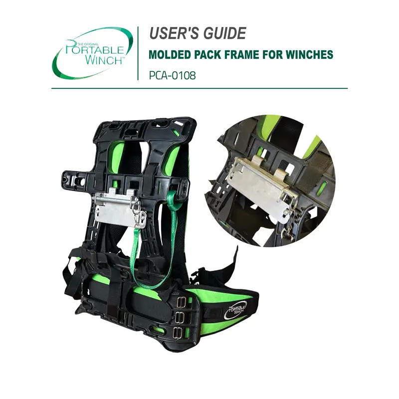 Molded-Pack-Frame-For-Winches - Instructions 1
