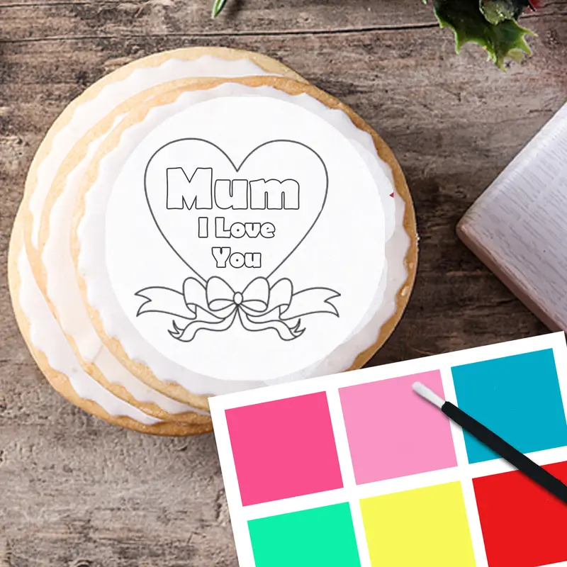 Mothers Day Pre-Cut Pyo Cookie Toppers 1