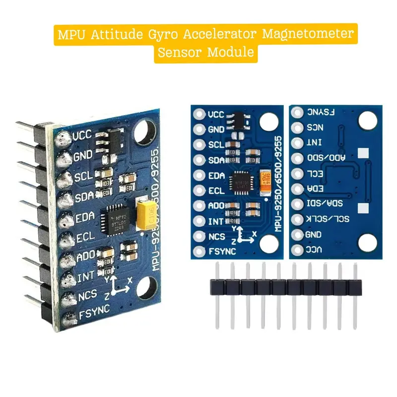 Mpu Attitude Gyro Accelerator Magnetometer Sensor Module 1