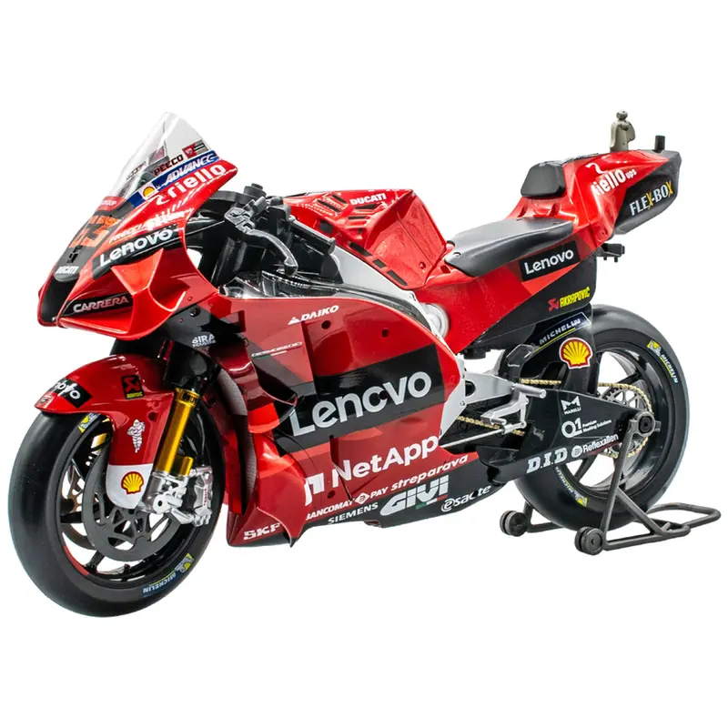 New Ray - 1.6 Ducati Lenovo Team No.63 Le Scale Model Bike 1