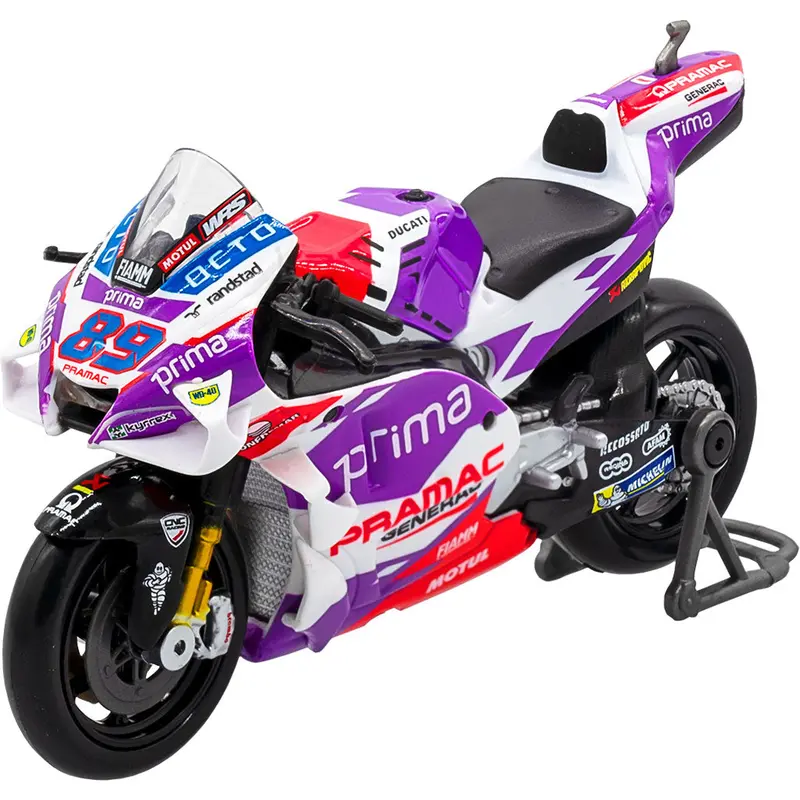 New Ray - 2022 Pramac Ducati Team 1.18 Scale Model Bike 1