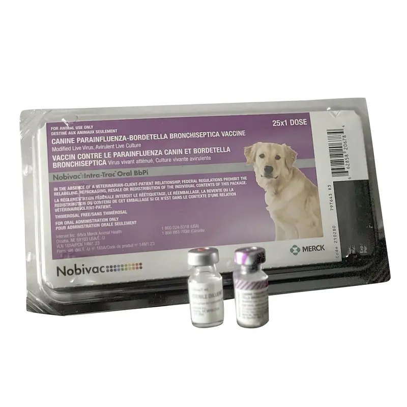 Nobivac Intra-Trac Oral Bbpi Dog Vaccine (25 X 1Ml) 1