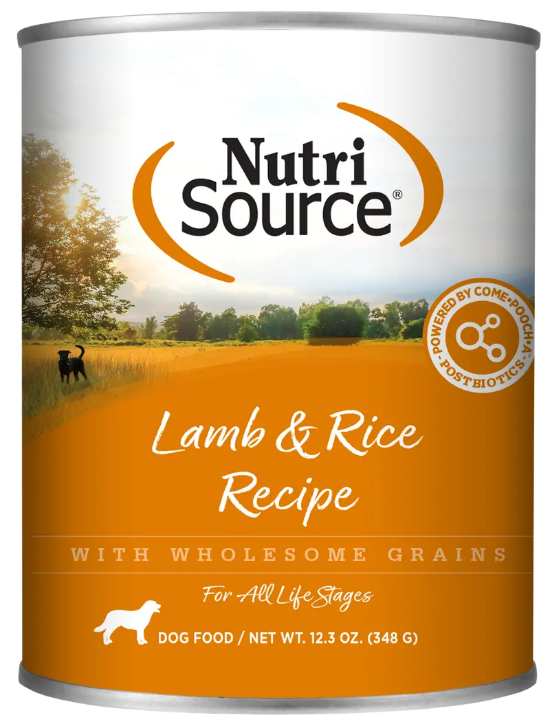 Nutrisource® Lamb & Rice Formula Healthy Wet Dog Food 1