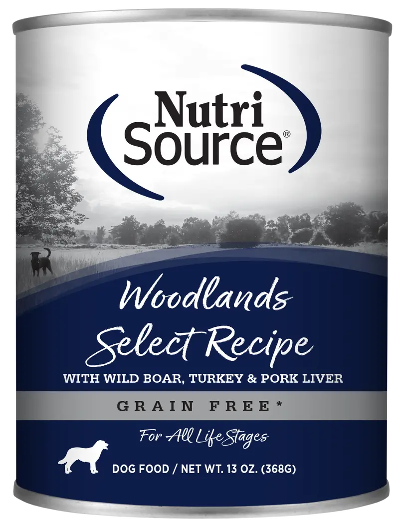 Nutrisource® Woodlands Select Healthy Grain Free Wet Dog Food 1