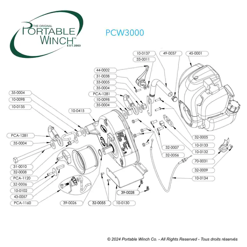 Pcw3000 Spare Parts 1