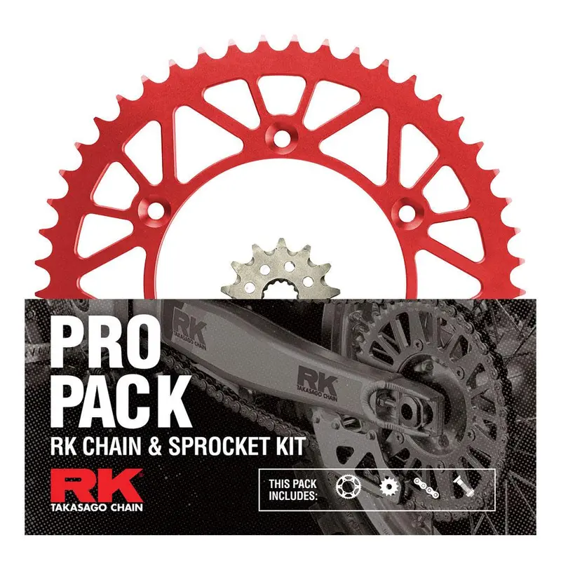 Rk - Honda Crf450r Chain & Sprocket Kit 13/50 1