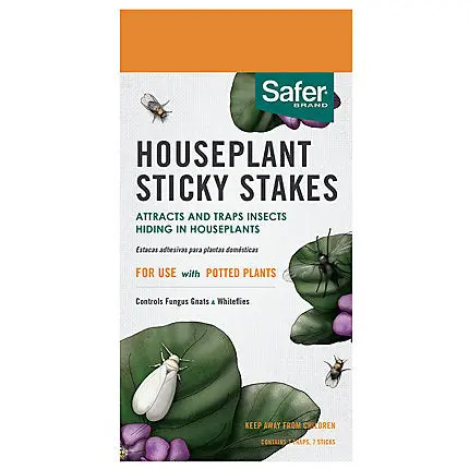 Safer® Houseplant Sticky Stakes - 7 Stakes 1