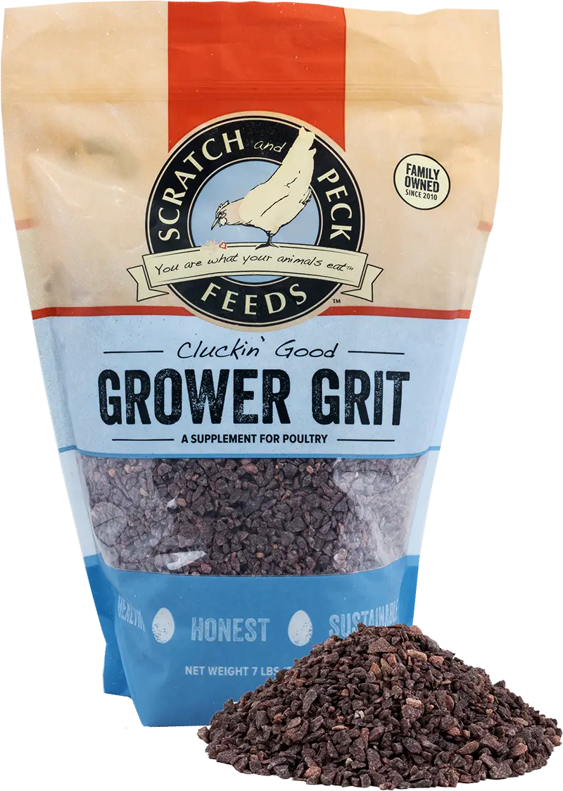 Scratch And Peck Feeds Cluckin’ Good Grower Grit (7 Lbs) 1