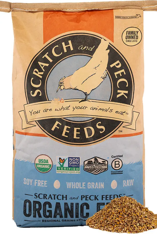 Scratch And Peck Feeds Naturally Free Organic Starter Feed For Chickens & Ducks 1