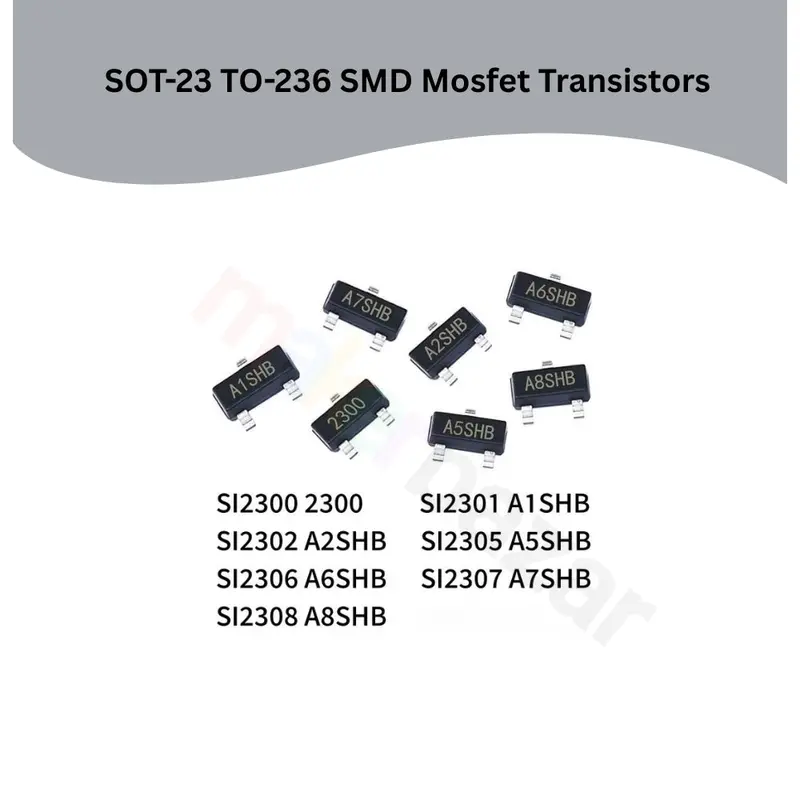 Si23-Series Sot-23 Smd Mosfet Transistors 1