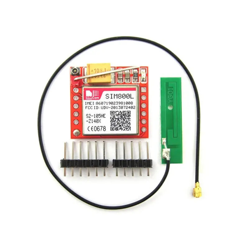 Sim800l Gprs Gsm Module Core Board Quad-Band Ttl Serial Port With The Antenna 1