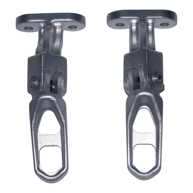 Solar E-Clipse Silver Footpegs Set 1