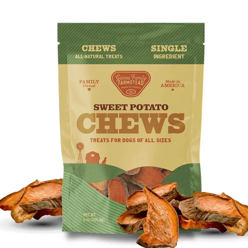 Sweet Potato Dog Chews – All Natural, Single Ingredient, Grain Free Treats For Dogs Of All Sizes 1