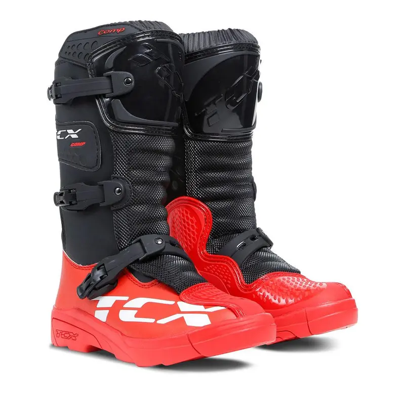Tcx - Comp Youth Black/Red Mx Boots 1