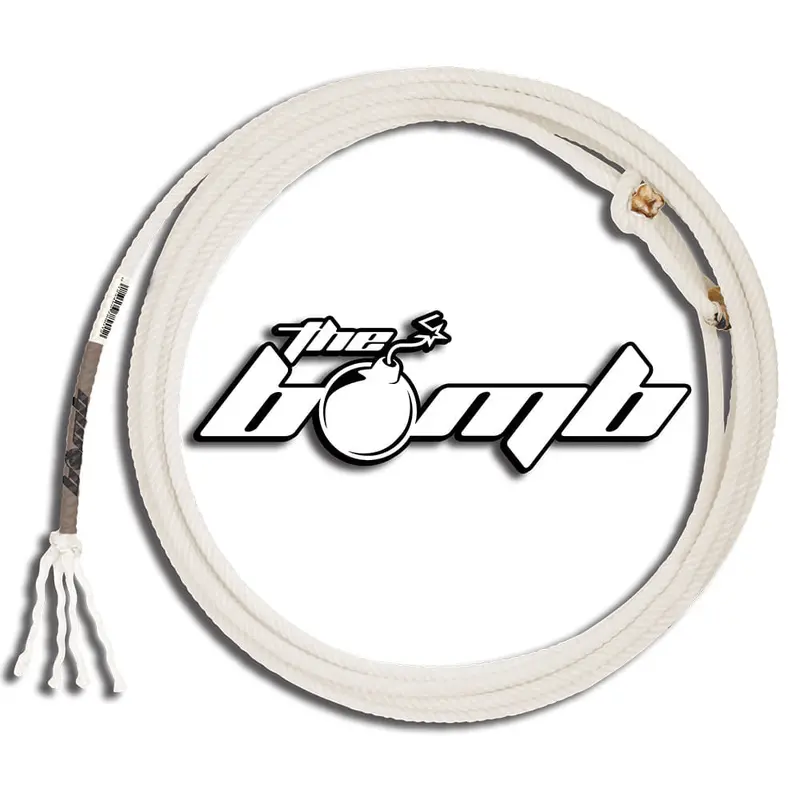 The Bomb 4-Strand Team Rope – Head & Heel Rope For Precision Roping 1