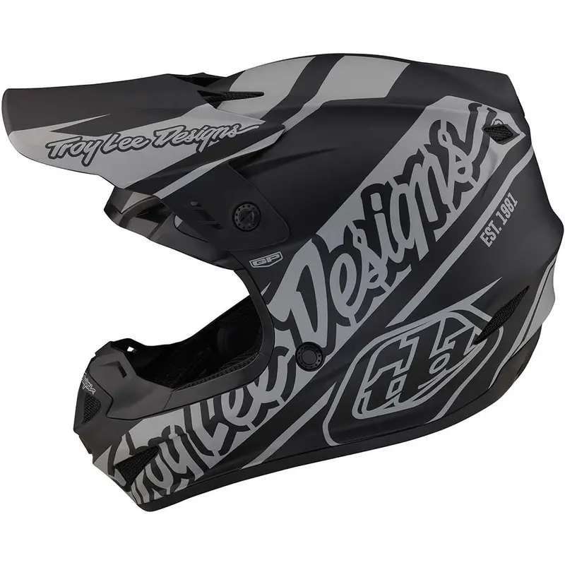 Tld - Gp Slice Black/Grey Helmet 1