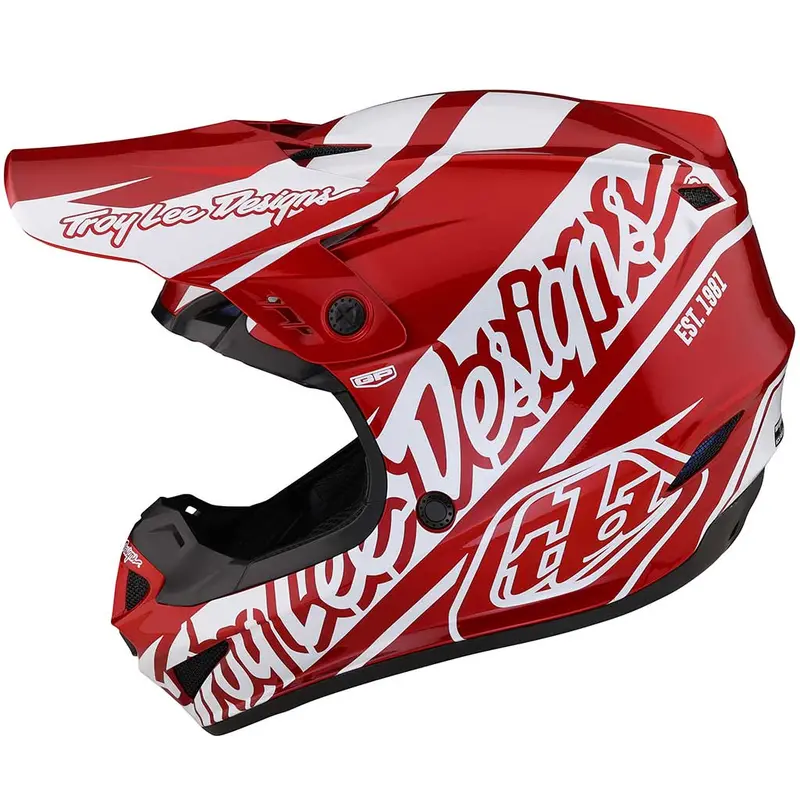 Tld - Gp Slice Red/White Helmet 1