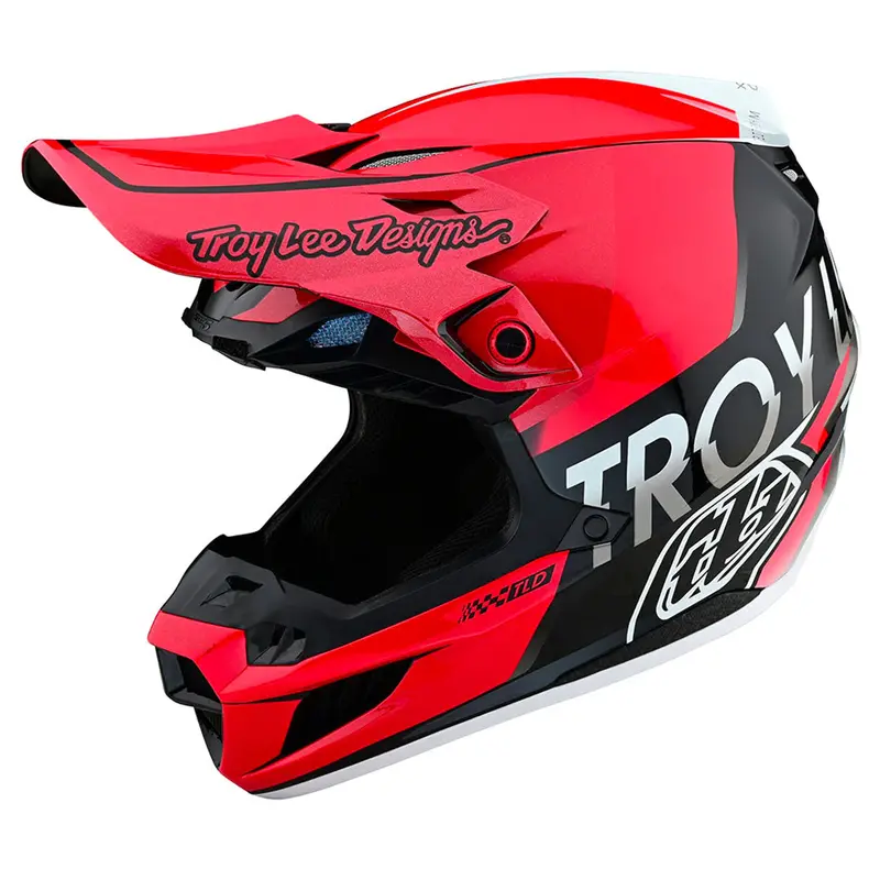Tld - Se5 Composite Qualifier Black/Red Helmet 1