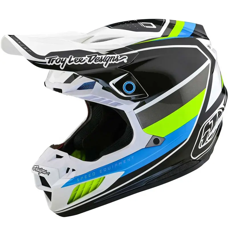 Tld - Se5 Compsite Reverb Black/White/Blue Helmet 1