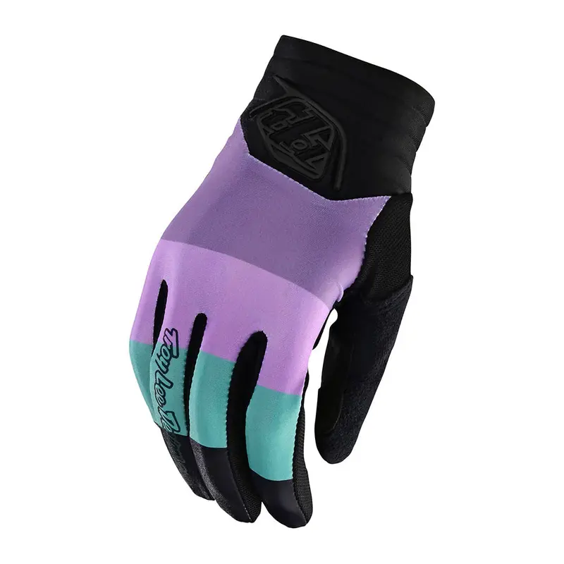 Tld - Womens Luxe Rugby Black Gloves 1