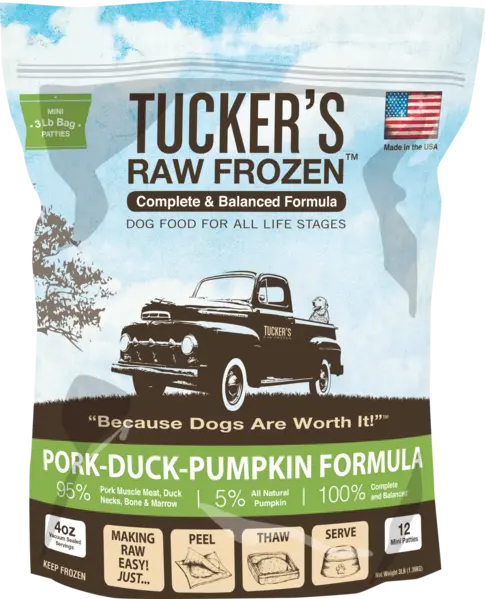 Tucker's Frozen Gf Pork Duck 1