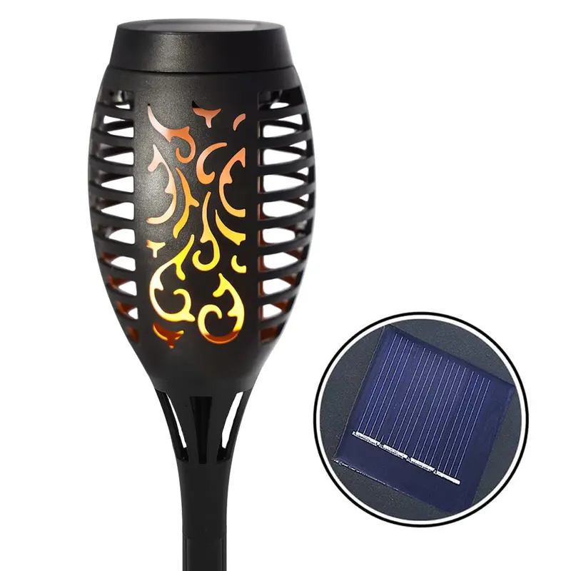 [Type 1] Solar Lamp Flickering Flame Light For Home And Outdoor 1