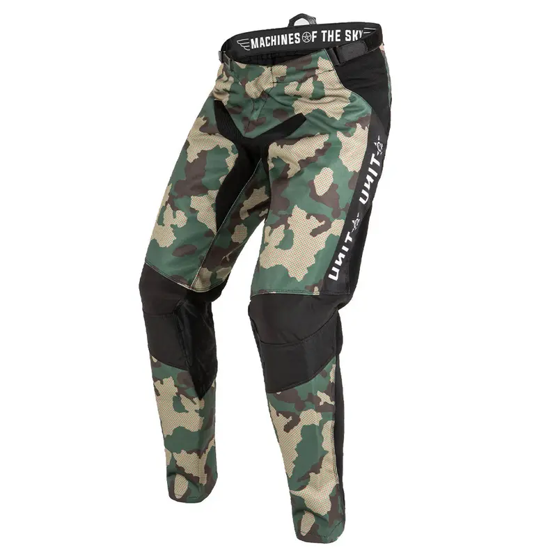 Unit - 2023 Siege Black/Camo Mx Pants 1