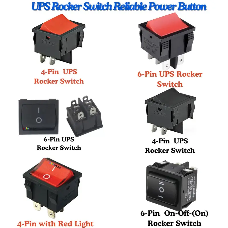 Ups Rocker Switch Reliable Power Button 1