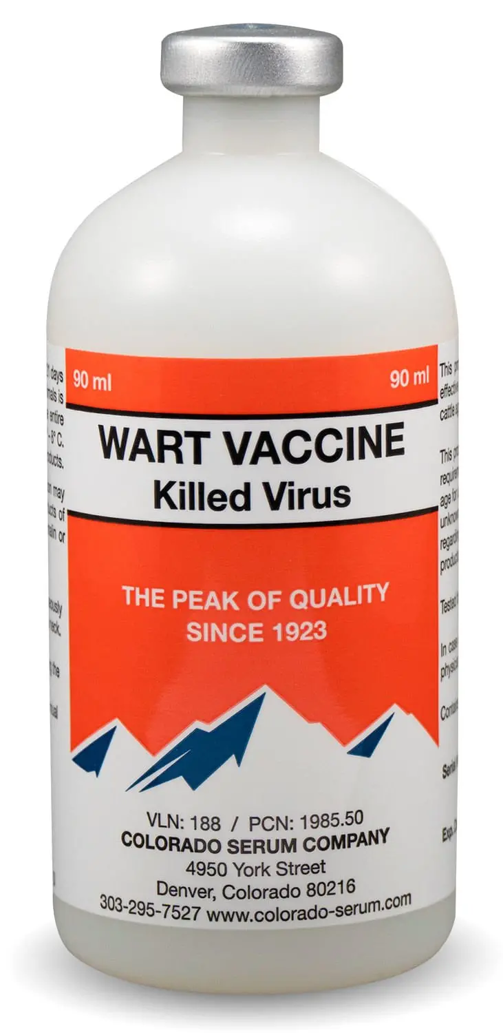 Wart Vaccine For Cattle 2