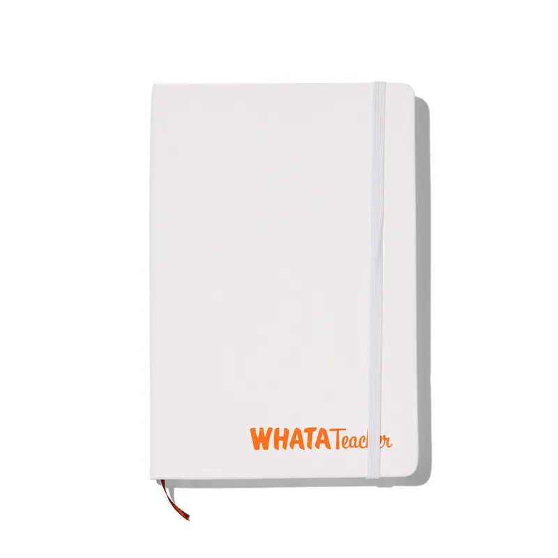 Whatateacher White Notebook 1