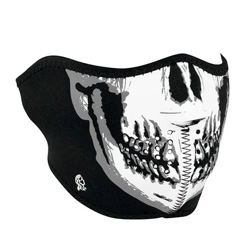 Zan Headgear - Neo Skull Half Mask - Osfa 1