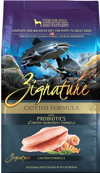 Zignature Limited Ingredient Catfish Formula Dry Dog Food 1