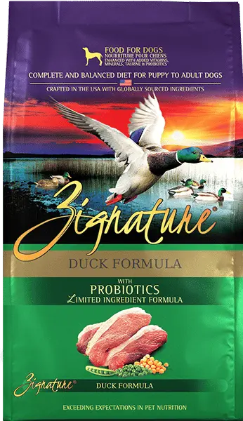 Zignature Limited Ingredient Duck Formula Dry Dog Food 1