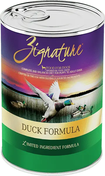 Zignature Limited Ingredient Duck Formula Wet Dog Food 1