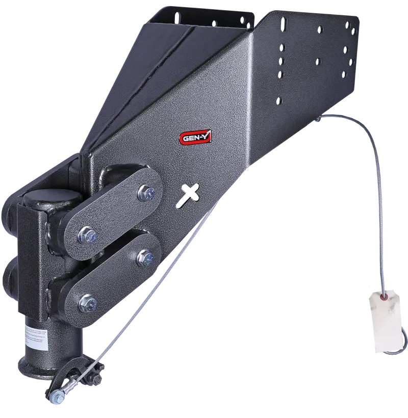 Gen-Y Hitch Gh-8055Al Executive Torsion-Flex 5Th-Wheel-To-Gooseneck Adapter (2-5/16", 2,500–4,500 Lb Pin Weight, 25,000 Lb Capacity) 1