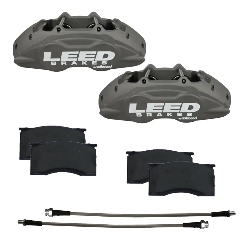 Leed Brakes Cc0005 Classic Mustang Brake Caliper & Pad Kit – 1964–1967, Anodized 1
