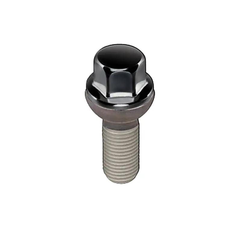 Mcgard 69820Bk Black Bulge-Seat Lug Bolts – M14×1.5, Pack Of 50 1